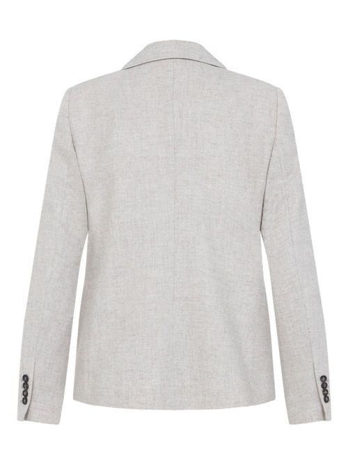 Wool and Cashmere Blazer BRUNELLO CUCINELLI | MB1627414C012